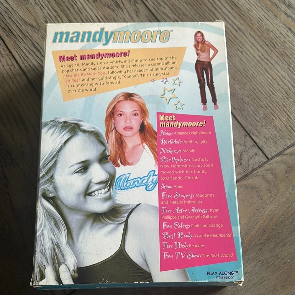 VTG 2000 Mandy Moore Superstar Doll Play Along Toys #78200 NIB Pop Star Barbie